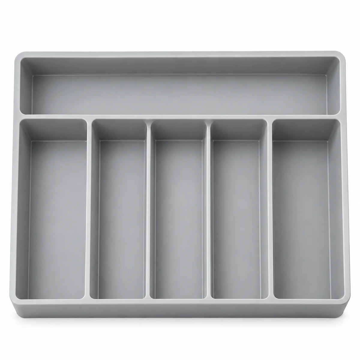 Neatwell 6-Compartment Drawer Organizer Tray – Rigid Cutlery & Utensil Holder for Kitchen Drawers