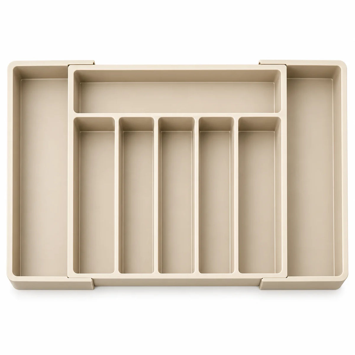 Neatwell Expandable Cutlery Tray – 8-Compartment Adjustable Silverware & Utensil Drawer Organizer